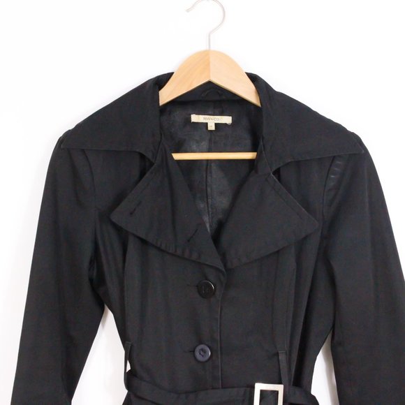 *RW&CO. Black Rain Coat - Picture 4 of 6